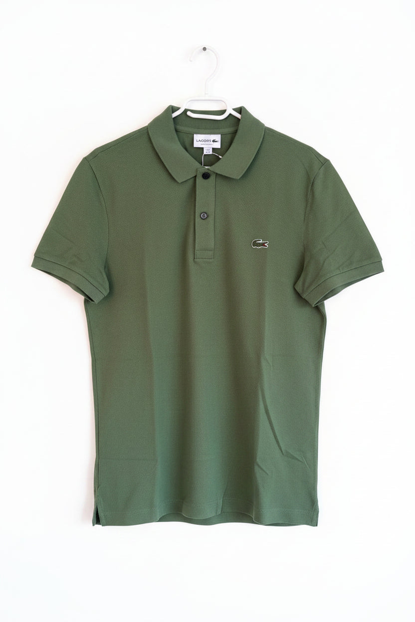 Polo Lacoste Homme – Vert Authentique